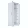 Hanah Home Armario Blanco con Estanterías BA140 - 4082